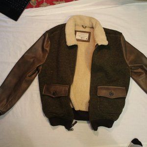 Civilian pilot training aviator jacket